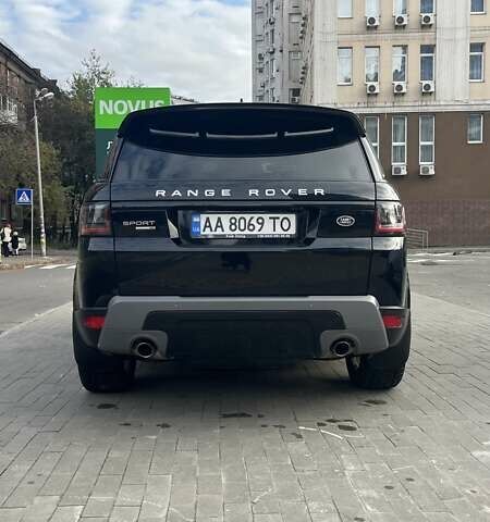 Ленд Ровер Рендж Ровер Спорт 2018 в Киеве на Automoto.ua Черный Ленд Ровер Рендж Ровер Спорт, объемом двигателя 2 л и пробегом 93 тыс. км за 44000 $, фото 3 на Automoto.ua