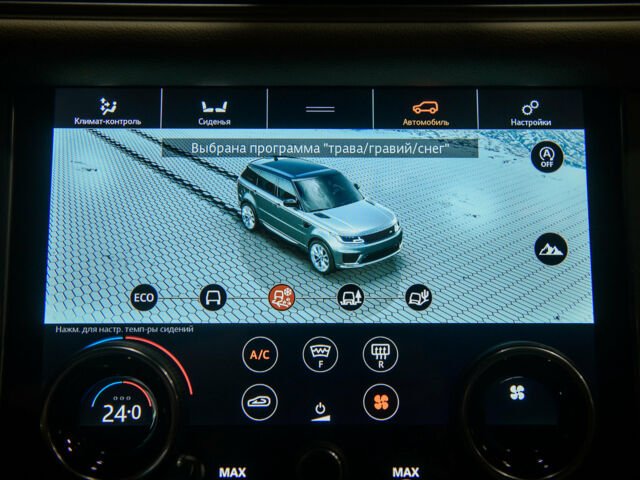 Чорний Ленд Ровер Range Rover Sport, об'ємом двигуна 3 л та пробігом 11 тис. км за 89000 $, фото 44 на Automoto.ua