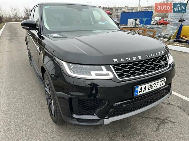 Черный Ленд Ровер Рендж Ровер Спорт, объемом двигателя 2 л и пробегом 72 тыс. км за 45000 $, фото 2 на Automoto.ua