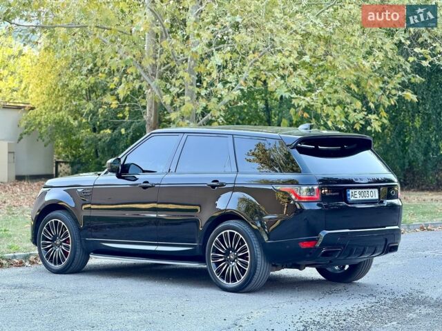 Чорний Ленд Ровер Range Rover Sport, об'ємом двигуна 3 л та пробігом 78 тис. км за 43000 $, фото 8 на Automoto.ua