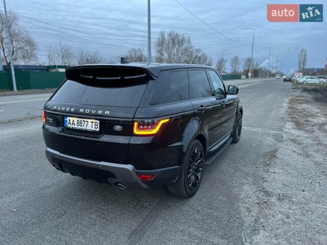 Чорний Ленд Ровер Range Rover Sport, об'ємом двигуна 2 л та пробігом 72 тис. км за 43000 $, фото 4 на Automoto.ua