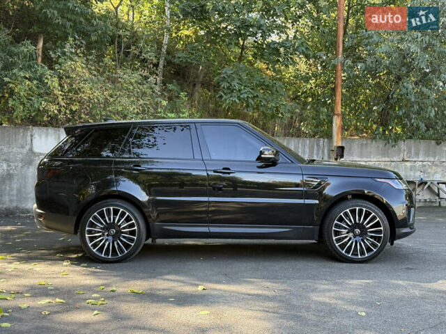 Чорний Ленд Ровер Range Rover Sport, об'ємом двигуна 3 л та пробігом 128 тис. км за 43000 $, фото 3 на Automoto.ua