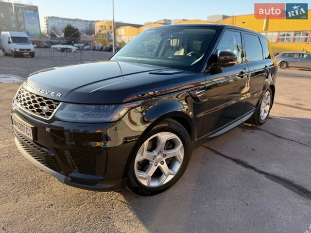 Чорний Ленд Ровер Range Rover Sport, об'ємом двигуна 2 л та пробігом 167 тис. км за 39000 $, фото 6 на Automoto.ua