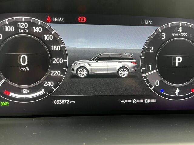 Чорний Ленд Ровер Range Rover Sport, об'ємом двигуна 2 л та пробігом 93 тис. км за 44000 $, фото 9 на Automoto.ua