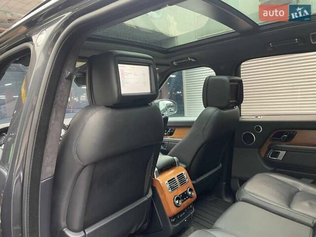 Черный Ленд Ровер Рендж Ровер Спорт, объемом двигателя 2.99 л и пробегом 138 тыс. км за 54990 $, фото 8 на Automoto.ua