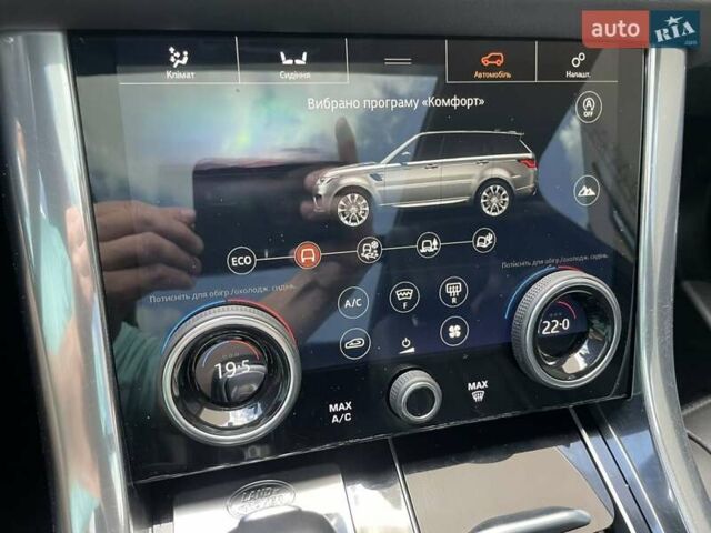 Чорний Ленд Ровер Range Rover Sport, об'ємом двигуна 3 л та пробігом 99 тис. км за 30650 $, фото 22 на Automoto.ua