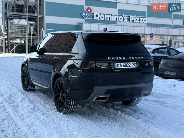 Чорний Ленд Ровер Range Rover Sport, об'ємом двигуна 3 л та пробігом 130 тис. км за 36000 $, фото 3 на Automoto.ua