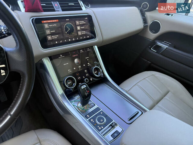 Чорний Ленд Ровер Range Rover Sport, об'ємом двигуна 3 л та пробігом 128 тис. км за 43000 $, фото 11 на Automoto.ua