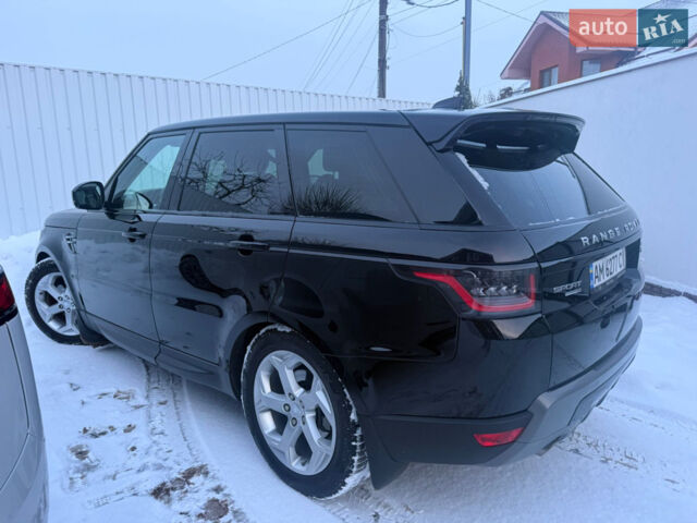 Чорний Ленд Ровер Range Rover Sport, об'ємом двигуна 2 л та пробігом 167 тис. км за 39000 $, фото 8 на Automoto.ua
