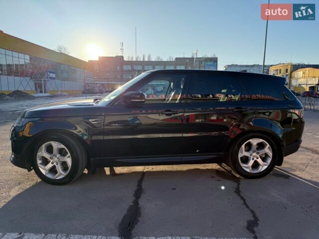 Чорний Ленд Ровер Range Rover Sport, об'ємом двигуна 2 л та пробігом 167 тис. км за 39000 $, фото 7 на Automoto.ua
