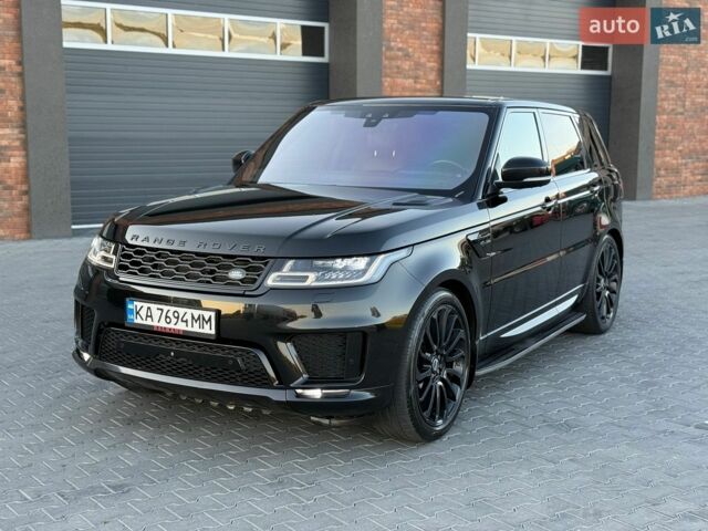 Чорний Ленд Ровер Range Rover Sport, об'ємом двигуна 2.99 л та пробігом 156 тис. км за 34700 $, фото 15 на Automoto.ua
