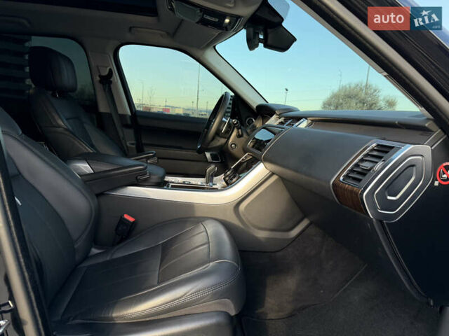 Черный Ленд Ровер Рендж Ровер Спорт, объемом двигателя 2.99 л и пробегом 150 тыс. км за 40900 $, фото 17 на Automoto.ua