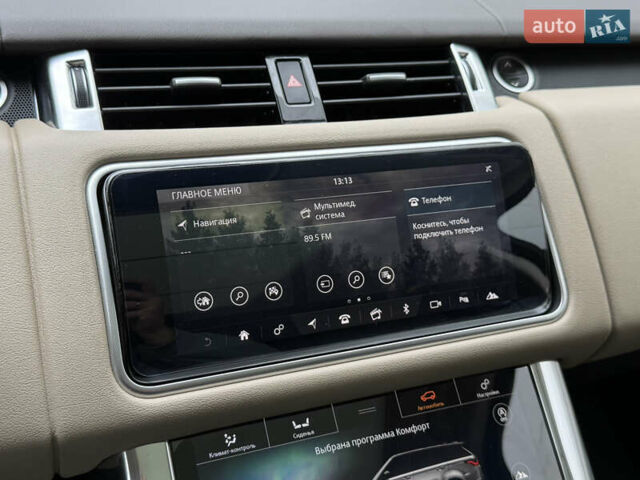 Черный Ленд Ровер Рендж Ровер Спорт, объемом двигателя 3 л и пробегом 162 тыс. км за 45000 $, фото 16 на Automoto.ua
