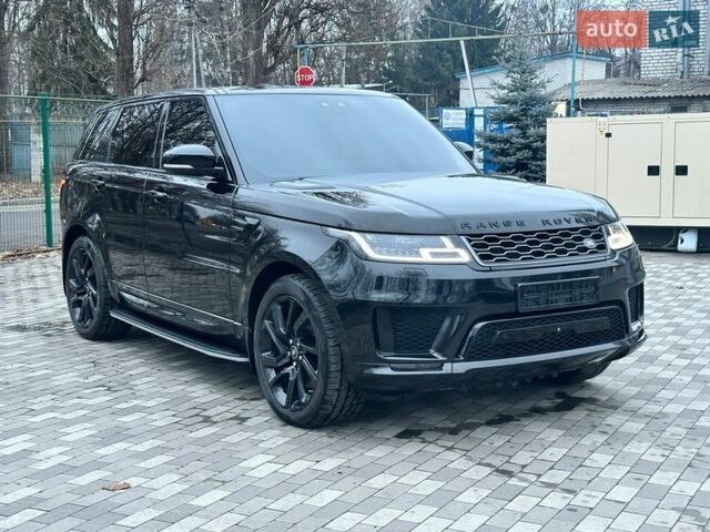 Черный Ленд Ровер Рендж Ровер Спорт, объемом двигателя 2.99 л и пробегом 321 тыс. км за 45500 $, фото 1 на Automoto.ua
