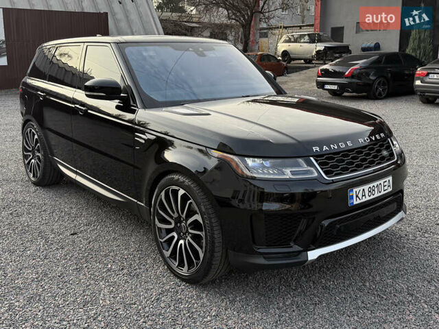 Чорний Ленд Ровер Range Rover Sport, об'ємом двигуна 3 л та пробігом 84 тис. км за 48000 $, фото 2 на Automoto.ua
