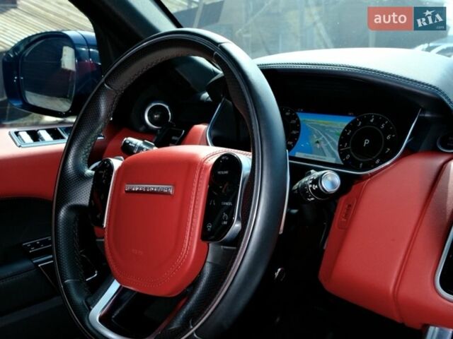 Черный Ленд Ровер Рендж Ровер Спорт, объемом двигателя 5 л и пробегом 86 тыс. км за 75000 $, фото 13 на Automoto.ua