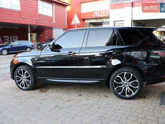 Чорний Ленд Ровер Range Rover Sport, об'ємом двигуна 3 л та пробігом 171 тис. км за 39900 $, фото 8 на Automoto.ua