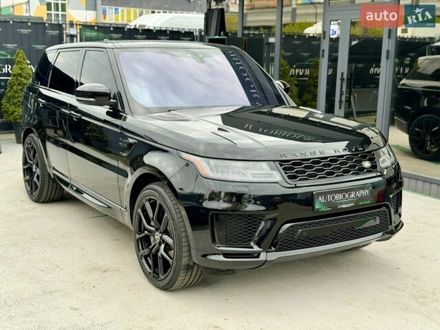 Чорний Ленд Ровер Range Rover Sport, об'ємом двигуна 3 л та пробігом 130 тис. км за 34900 $, фото 2 на Automoto.ua
