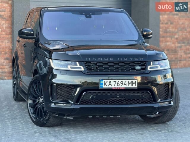 Чорний Ленд Ровер Range Rover Sport, об'ємом двигуна 2.99 л та пробігом 156 тис. км за 34700 $, фото 2 на Automoto.ua
