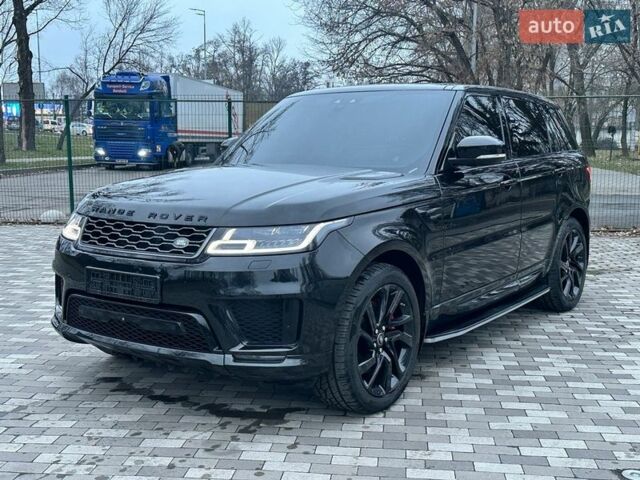 Черный Ленд Ровер Рендж Ровер Спорт, объемом двигателя 2.99 л и пробегом 321 тыс. км за 45500 $, фото 5 на Automoto.ua