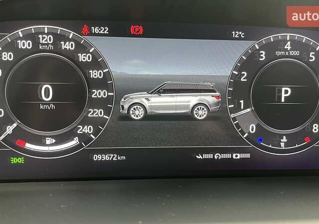 Ленд Ровер Рендж Ровер Спорт 2018 в Киеве на Automoto.ua Черный Ленд Ровер Рендж Ровер Спорт, объемом двигателя 2 л и пробегом 93 тыс. км за 44000 $, фото 2 на Automoto.ua