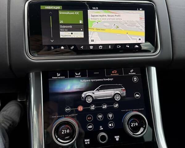 Чорний Ленд Ровер Range Rover Sport, об'ємом двигуна 2.99 л та пробігом 160 тис. км за 48000 $, фото 28 на Automoto.ua