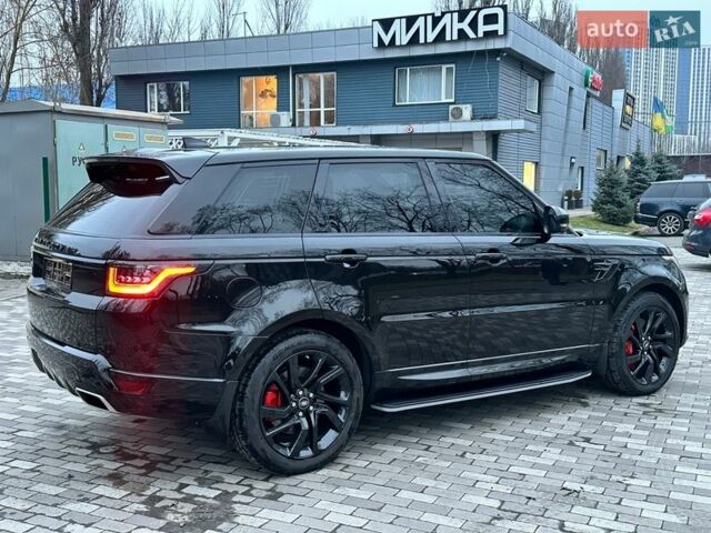 Черный Ленд Ровер Рендж Ровер Спорт, объемом двигателя 2.99 л и пробегом 321 тыс. км за 45500 $, фото 3 на Automoto.ua