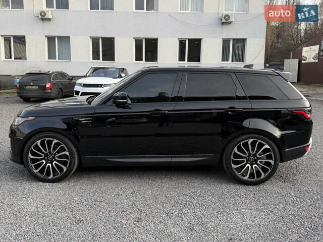 Чорний Ленд Ровер Range Rover Sport, об'ємом двигуна 3 л та пробігом 84 тис. км за 48000 $, фото 7 на Automoto.ua