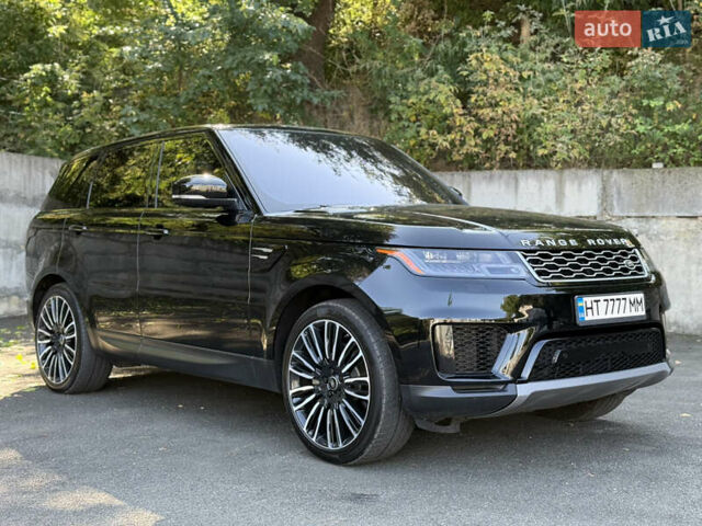 Чорний Ленд Ровер Range Rover Sport, об'ємом двигуна 3 л та пробігом 128 тис. км за 43000 $, фото 2 на Automoto.ua
