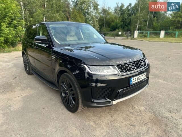 Чорний Ленд Ровер Range Rover Sport, об'ємом двигуна 2 л та пробігом 72 тис. км за 40000 $, фото 10 на Automoto.ua