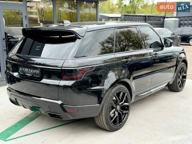 Чорний Ленд Ровер Range Rover Sport, об'ємом двигуна 3 л та пробігом 130 тис. км за 34900 $, фото 6 на Automoto.ua
