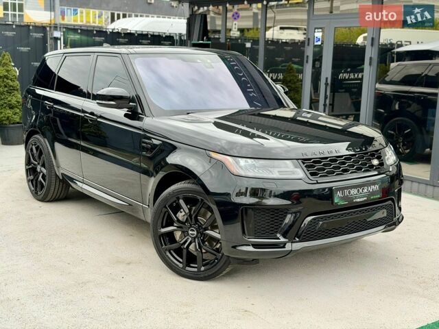 Чорний Ленд Ровер Range Rover Sport, об'ємом двигуна 3 л та пробігом 130 тис. км за 34900 $, фото 16 на Automoto.ua