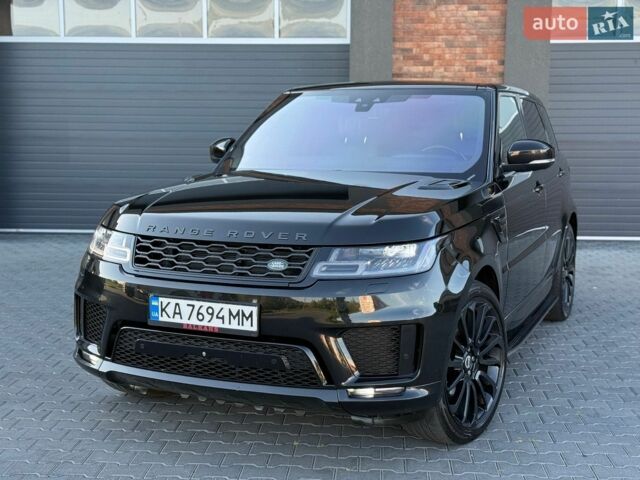 Чорний Ленд Ровер Range Rover Sport, об'ємом двигуна 2.99 л та пробігом 156 тис. км за 34700 $, фото 1 на Automoto.ua