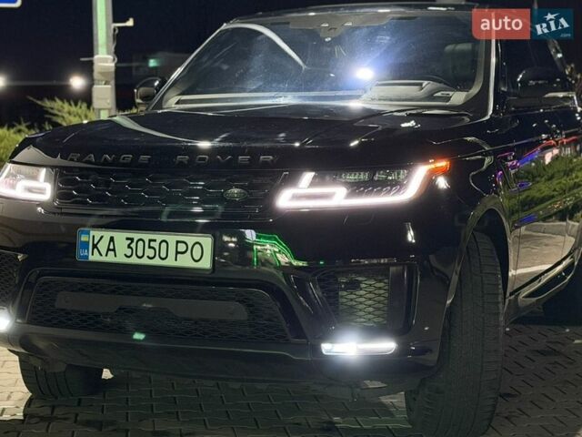 Черный Ленд Ровер Рендж Ровер Спорт, объемом двигателя 2.99 л и пробегом 116 тыс. км за 47500 $, фото 3 на Automoto.ua
