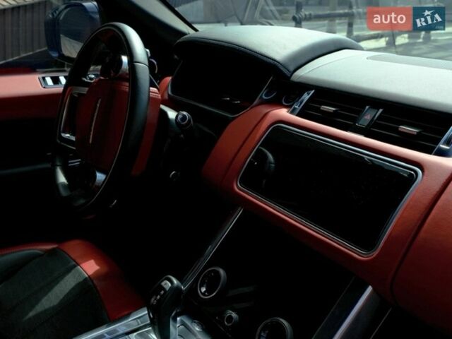 Черный Ленд Ровер Рендж Ровер Спорт, объемом двигателя 5 л и пробегом 86 тыс. км за 75000 $, фото 9 на Automoto.ua