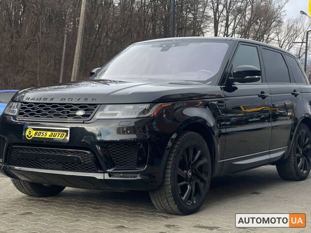 Чорний Ленд Ровер Range Rover Sport, об'ємом двигуна 3 л та пробігом 110 тис. км за 42000 $, фото 2 на Automoto.ua