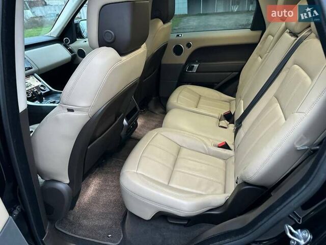 Чорний Ленд Ровер Range Rover Sport, об'ємом двигуна 2 л та пробігом 72 тис. км за 43000 $, фото 11 на Automoto.ua