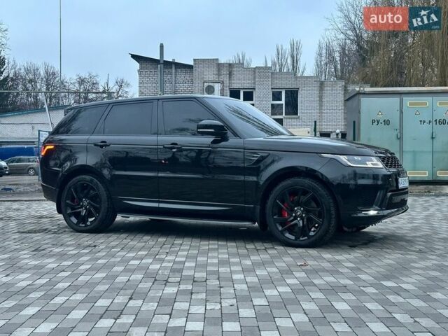 Черный Ленд Ровер Рендж Ровер Спорт, объемом двигателя 2.99 л и пробегом 321 тыс. км за 45500 $, фото 7 на Automoto.ua