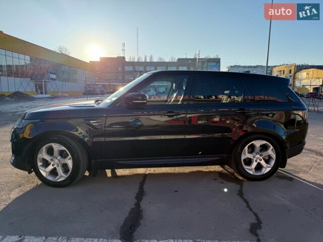 Чорний Ленд Ровер Range Rover Sport, об'ємом двигуна 2 л та пробігом 167 тис. км за 39000 $, фото 7 на Automoto.ua