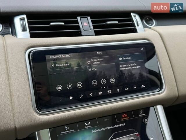 Черный Ленд Ровер Рендж Ровер Спорт, объемом двигателя 2.99 л и пробегом 165 тыс. км за 40000 $, фото 16 на Automoto.ua
