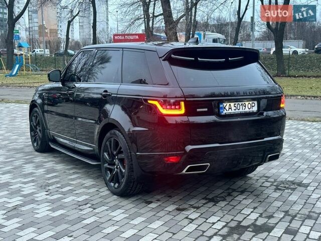 Черный Ленд Ровер Рендж Ровер Спорт, объемом двигателя 2.99 л и пробегом 321 тыс. км за 45500 $, фото 10 на Automoto.ua