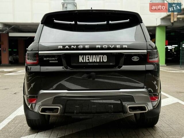 Черный Ленд Ровер Рендж Ровер Спорт, объемом двигателя 2.99 л и пробегом 165 тыс. км за 40000 $, фото 6 на Automoto.ua