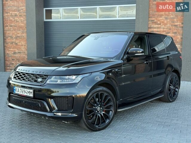 Чорний Ленд Ровер Range Rover Sport, об'ємом двигуна 2.99 л та пробігом 156 тис. км за 34700 $, фото 4 на Automoto.ua
