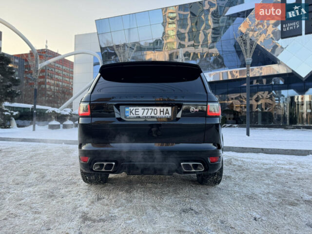 Чорний Ленд Ровер Range Rover Sport, об'ємом двигуна 5 л та пробігом 65 тис. км за 69900 $, фото 6 на Automoto.ua