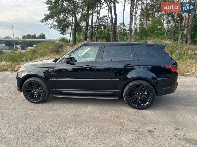 Чорний Ленд Ровер Range Rover Sport, об'ємом двигуна 2 л та пробігом 72 тис. км за 40000 $, фото 4 на Automoto.ua