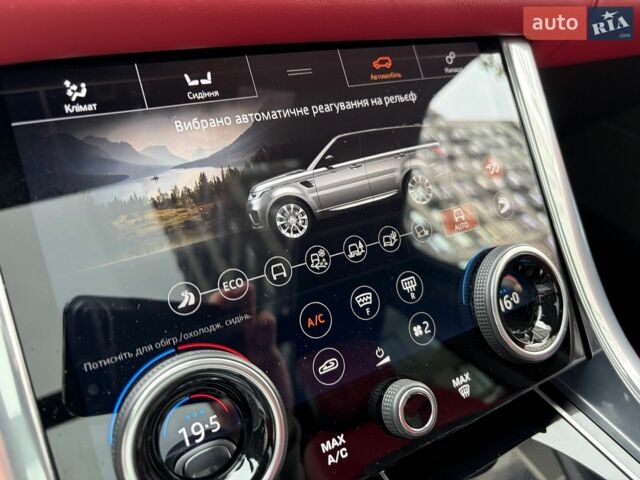 Чорний Ленд Ровер Range Rover Sport, об'ємом двигуна 5 л та пробігом 87 тис. км за 69333 $, фото 10 на Automoto.ua