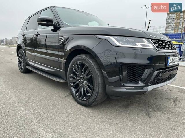 Черный Ленд Ровер Рендж Ровер Спорт, объемом двигателя 2 л и пробегом 72 тыс. км за 45000 $, фото 6 на Automoto.ua