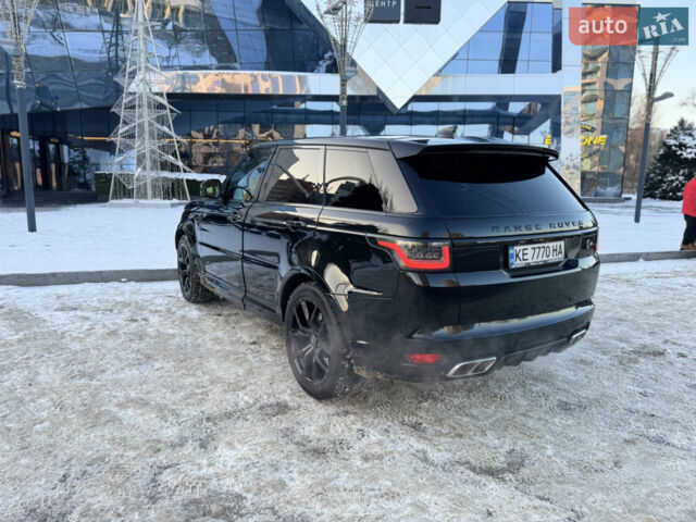 Чорний Ленд Ровер Range Rover Sport, об'ємом двигуна 5 л та пробігом 65 тис. км за 69900 $, фото 4 на Automoto.ua