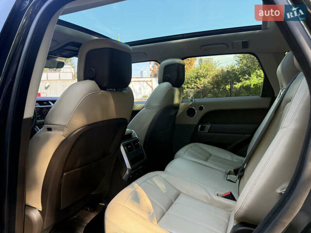 Чорний Ленд Ровер Range Rover Sport, об'ємом двигуна 3 л та пробігом 128 тис. км за 43000 $, фото 7 на Automoto.ua