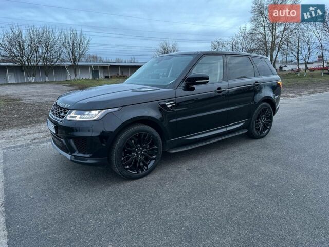 Чорний Ленд Ровер Range Rover Sport, об'ємом двигуна 2 л та пробігом 72 тис. км за 43000 $, фото 2 на Automoto.ua